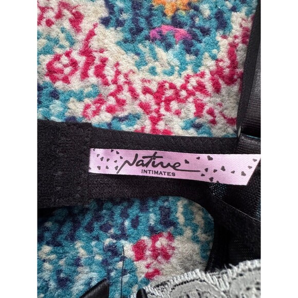 Vtg Y2k Native Intimates 36B‎ Lingerie Dress Black Lace Satin Whimsigoth - Picture 5 of 6